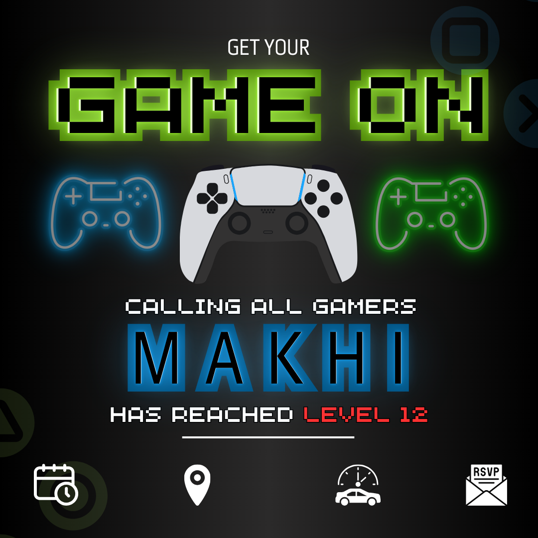 Boys Birthday Invite